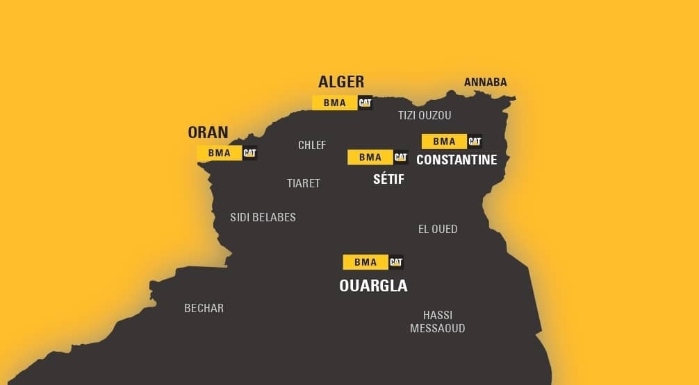 Carte de localisation BMA